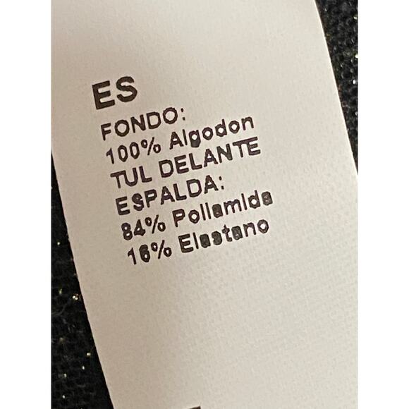 NEW Aubade Women's Black Sheer Mesh See Through Panty Undies Lingerie Size S - Picture 3 of 4